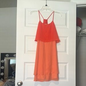 Gianni Bini Vibrant Orange Dress